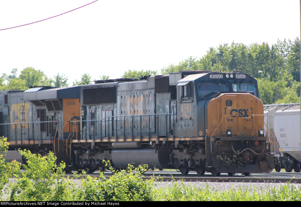 CSX Grain Train at Cargill